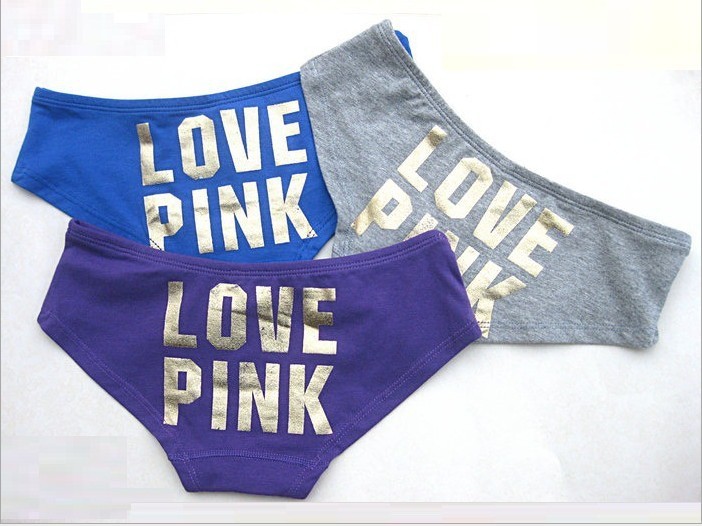 N046 Free shipping women's briefs 100% cotton lady's low-waist panties