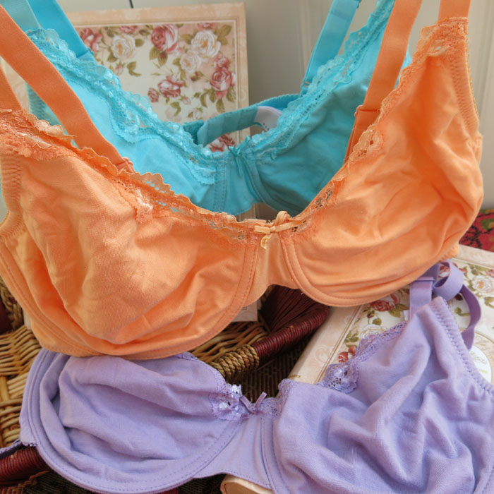 N1 single-bra bpc 100% cotton ultra-thin bra underwear three-color 85c