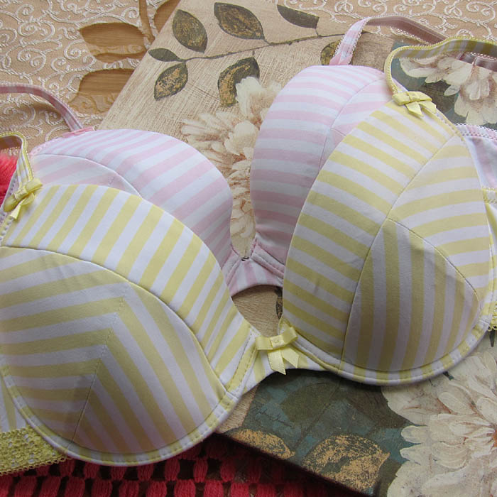 N3 shopping cart ac fresh stripe belt insert underwear bra 70a75abc80c cup large