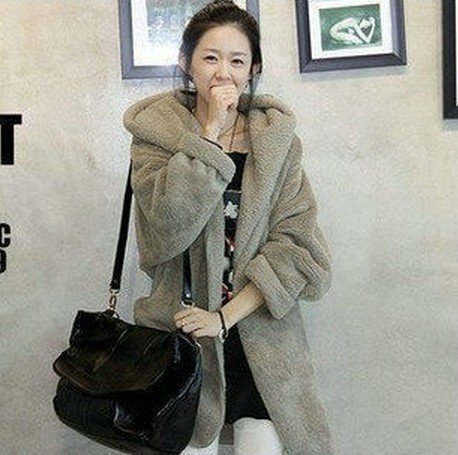NALULA Cheapest New Fashion Women's Hoodie Coat Warm Down Loose Size Cardigan Outerwear Jacket One Size, Free Shipping DW1210