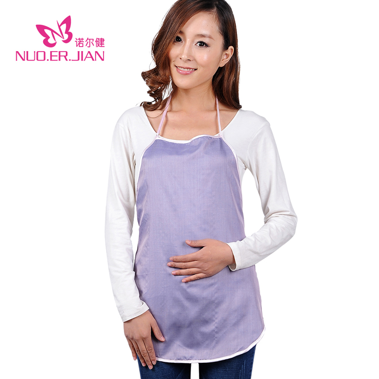Nano silver fiber radiation-resistant clothing maternity apron protective clothing maternity clothing apron n3111