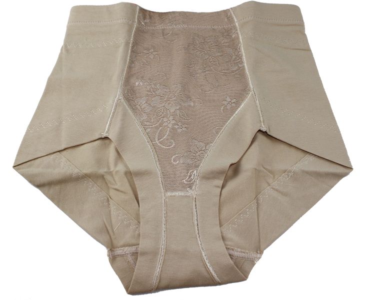 Natural colored cotton drawing butt-lifting abdomen body shaping pants postpartum corset pants corset pants beauty care pants