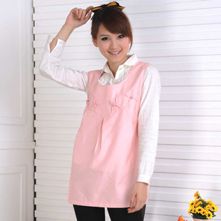Natural silver fiber maternity clothing radiation-resistant fashion vest 3307