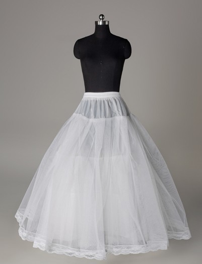 Natural slip the bride married boneless stretcher skirt wedding dress pannier slip hard yarn seamless