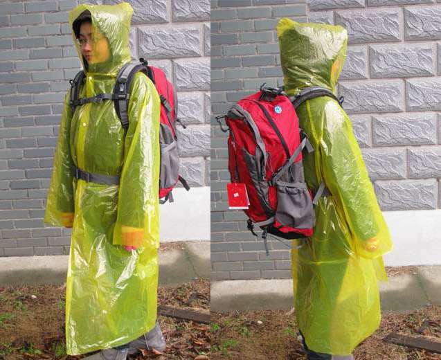 Naturehike disposable raincoat button travel portable raincoat disposable poncho