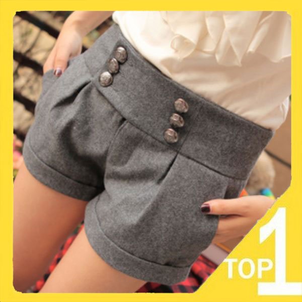 New 2012 Cotton Casual Slim Shorts  trousers Sweet Warm  pants Top Brand Fashion Korean Style
