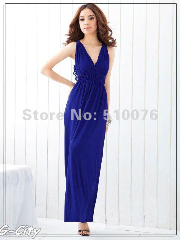 NEW ! 2012  Fashionable Lace Back Cotton Dress Wholesale Price POST Free Shipping