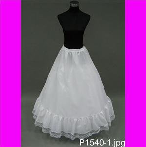 New A-LINE Petticoat Slip Bridal Gown Dress Crinoline Skirt