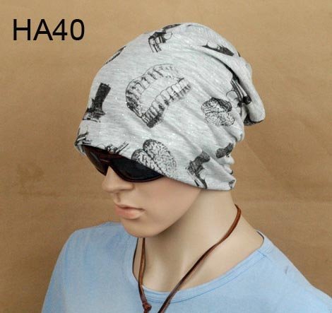 NEW Abstract Design Grey Cool Beanies Men Hats Cotton Slouch Baggy Mens Beanie Pink Caps Oversized Sport Skull Cap For Womens