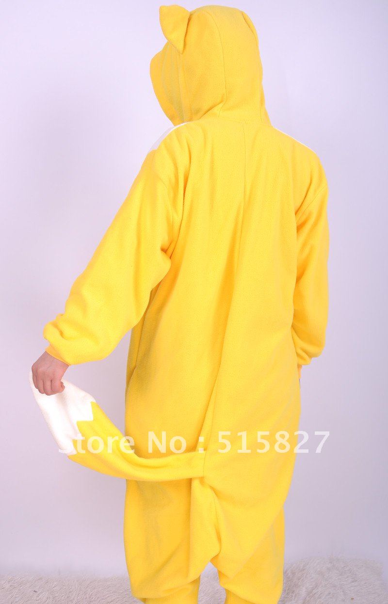 New Adult Animal Yellow Fox Pajamas Sleepsuit Cosplay  Pyjamas Unisex