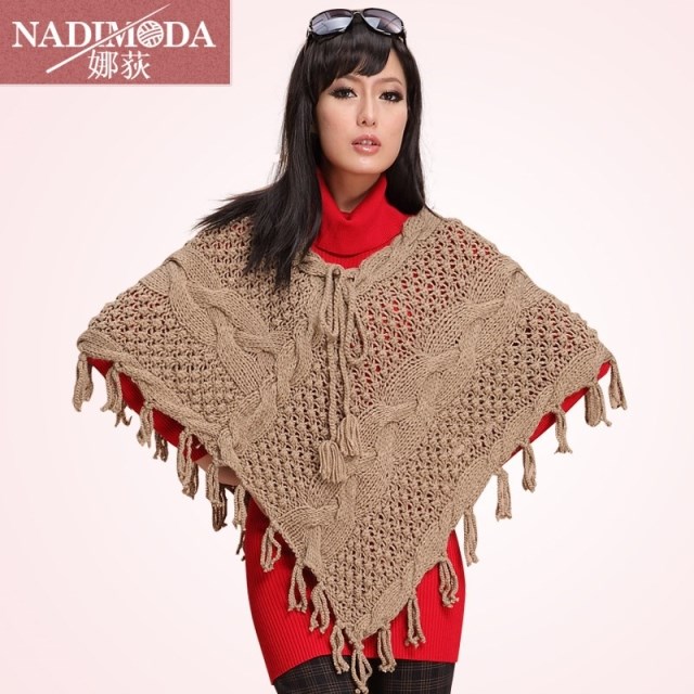 New arrival 2012 women's V-neck cape a331