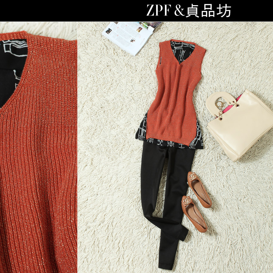 New arrival 2013 brief ol clip ubiquitous1 sleeveless medium-long cardigan female 60573
