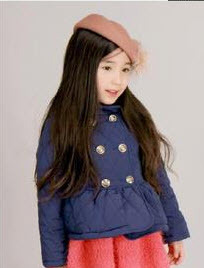 New arrival 2013 fashion Korean version autumn gauze double breasted girls clothing baby trench outerwear free shipping