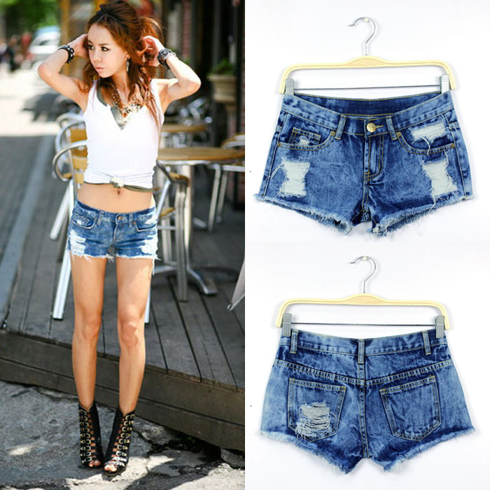 New arrival 2013 tops Lady denim shorts,women's jeans shorts,hot sale ladies' denim short pants size:S M L, free shipping