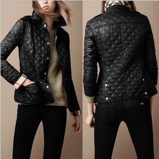 New Arrival, 2013 women Lingge Epaulet Cotton Quilted Quality Cotton Coat Jacket Free Shipping