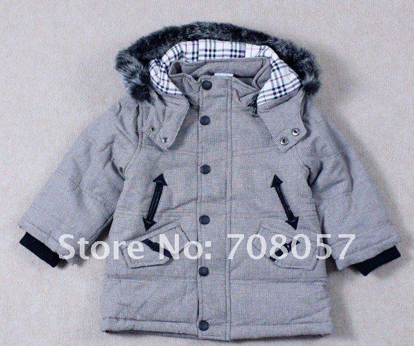 New  arrival   5 pcs/lot +2color   fashion cool   girls and  boys  jacket  , winter children coat