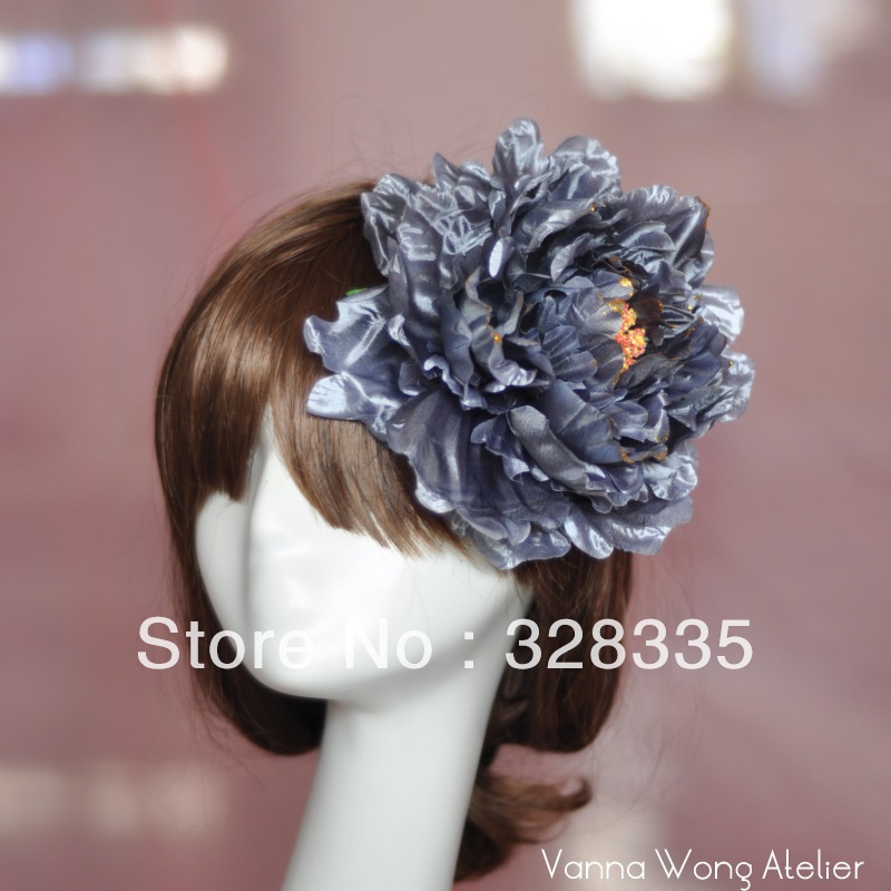 New Arrival Acutal Images Handmade Flowrs Wedding Hats Headwear Flowers Prom Dress wedding lace hair accessories