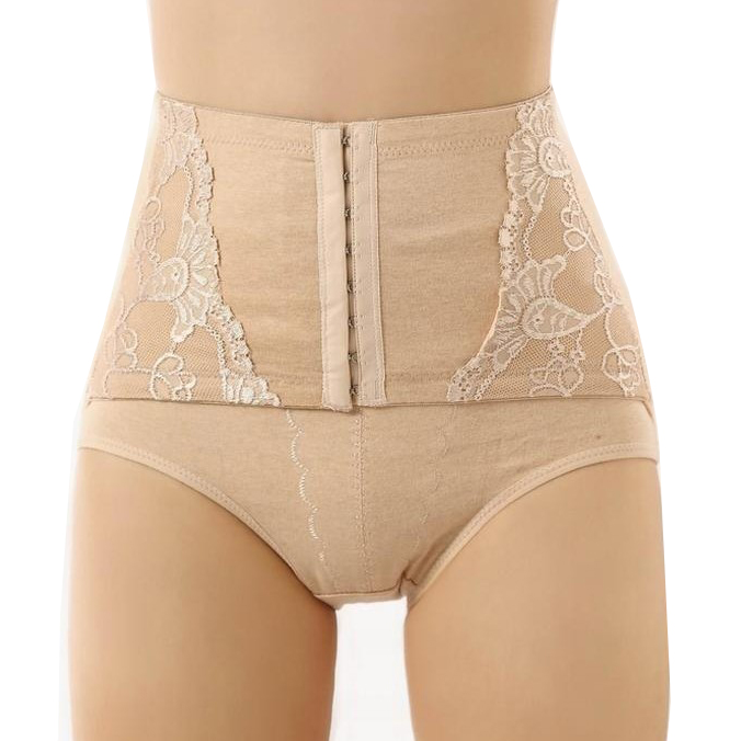 New arrival adjustable 8 buttons front button drawing butt-lifting abdomen body shaping pants colored cotton body shaping pants