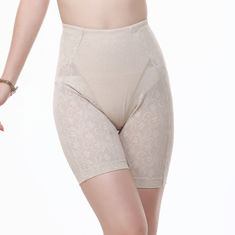 New arrival adjustable jacquard fabric abdomen drawing butt-lifting women's medium-long corset pants 3070n