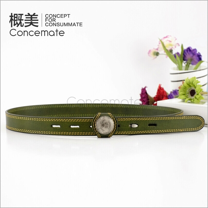 New arrival anti-allergic genuine leather women's belt fashionable casual all-match genuine leather strap jeans belt