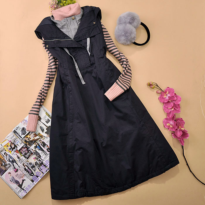 NEW arrival Autumn and winter maternity clothing maternity cotton dress thickening one-piece dress