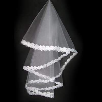 new arrival bridal wedding dress veil multi-layers for bridal veil 07 white MIM