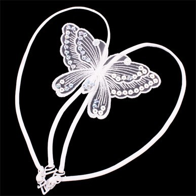New arrival!butterfly bra strap charm underwear baldric ladies Gallus Aglet across original packing 6colors can choose