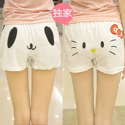 New arrival cartoon kitty HELLO KITTY shorts Women single-shorts lounge pants