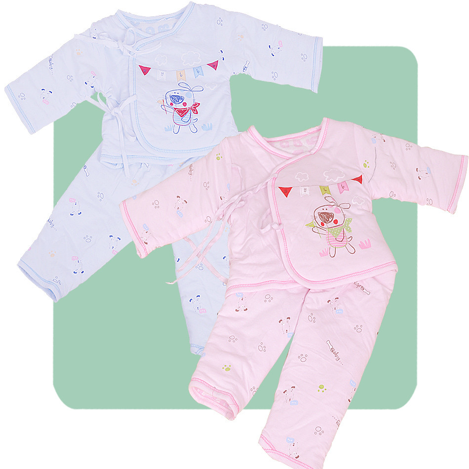 New arrival child set newborn underwear twinset child sleepwear