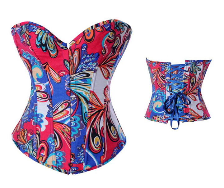 New Arrival competitive price Women intimates Corset Sexy Lingerie colorful 3268