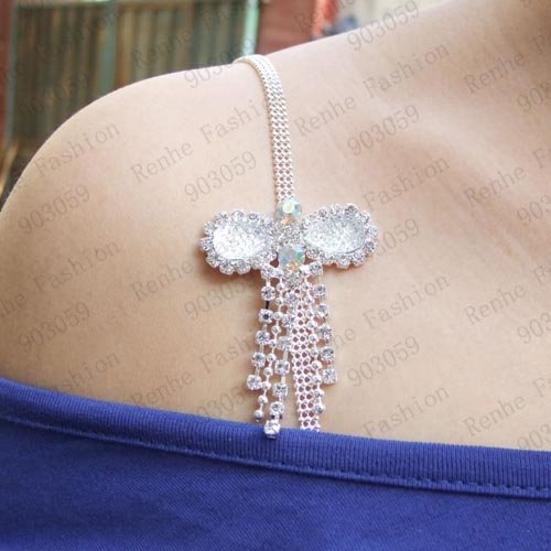New arrival! crystal bow bra strap shoulder strap mixed order accept free shipping wholesale/retailer