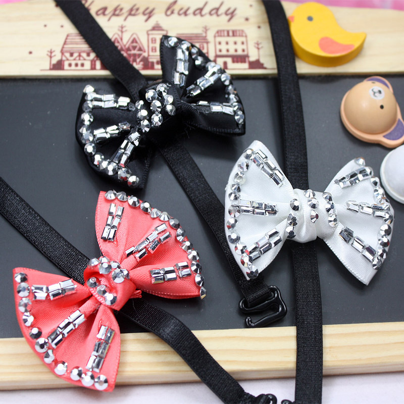 New arrival decoration ribbon bow summer millenum multicolour halter-neck shoulder strap