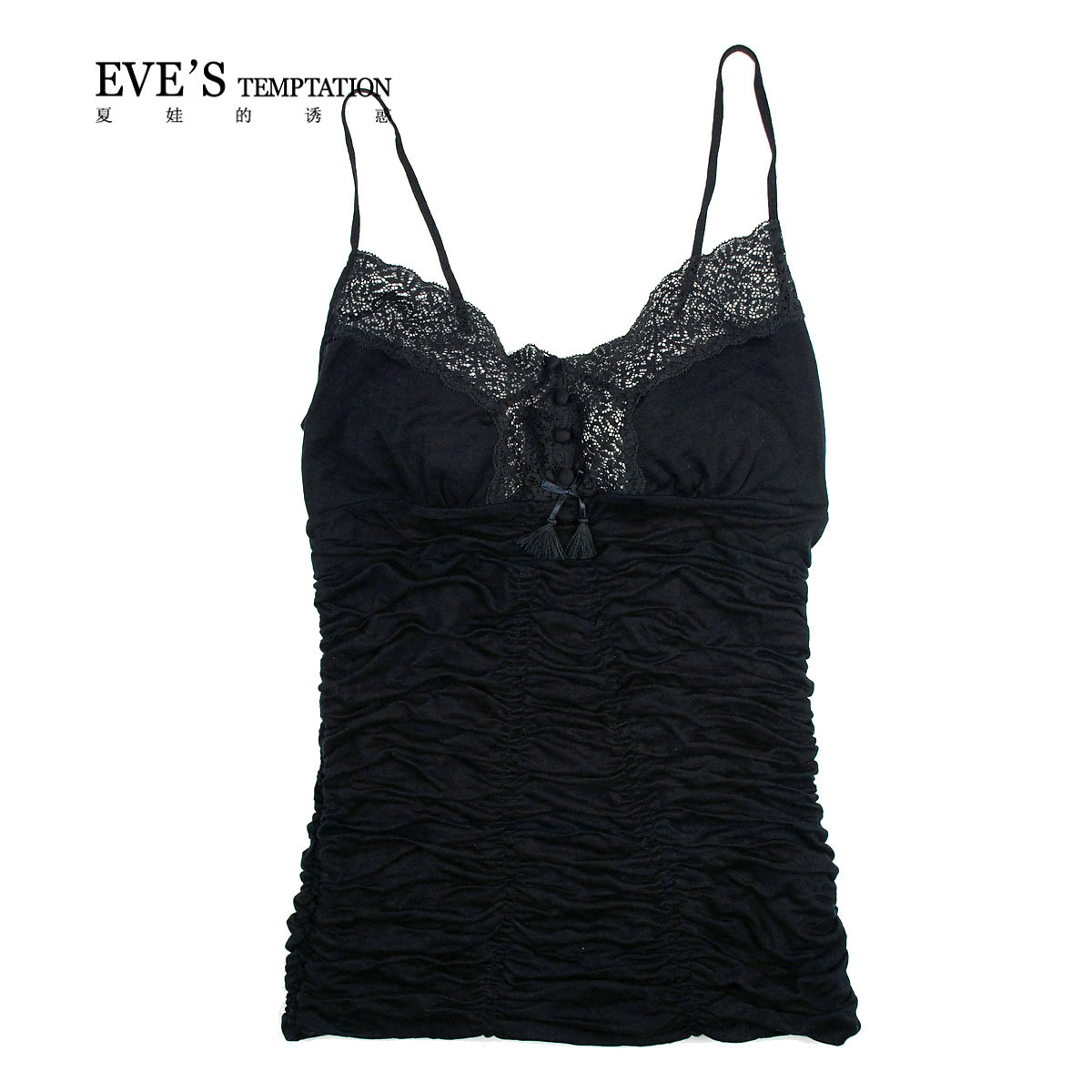 New arrival empty thread lace V collar vest sleepwear