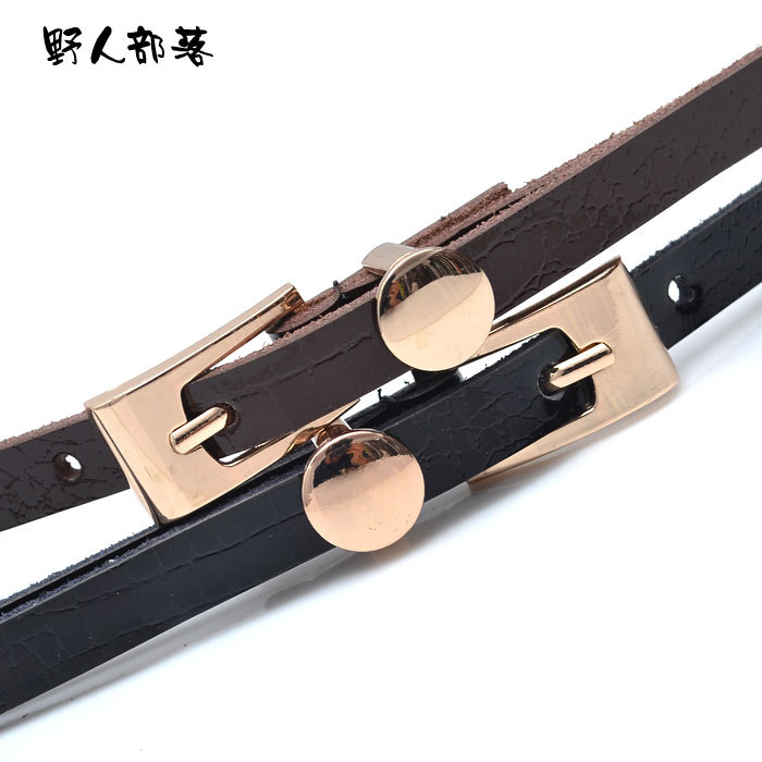 New arrival fashion belt women's strap genuine leather all-match exquisite japanned leather 5545