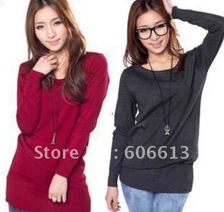 New Arrival!Fashion Colorful Winter Sweater For Woman Top quality Warm Sweater Overwear 3pcs/lot Free Shipping