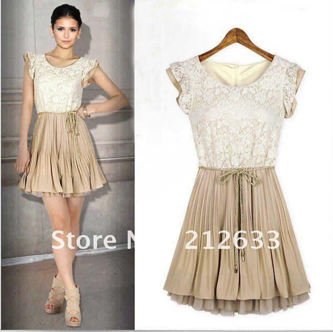 New arrival  Fashion OL occupational  women dresses, autumn tank dress, Women Lace dress, free shipping,wholesale