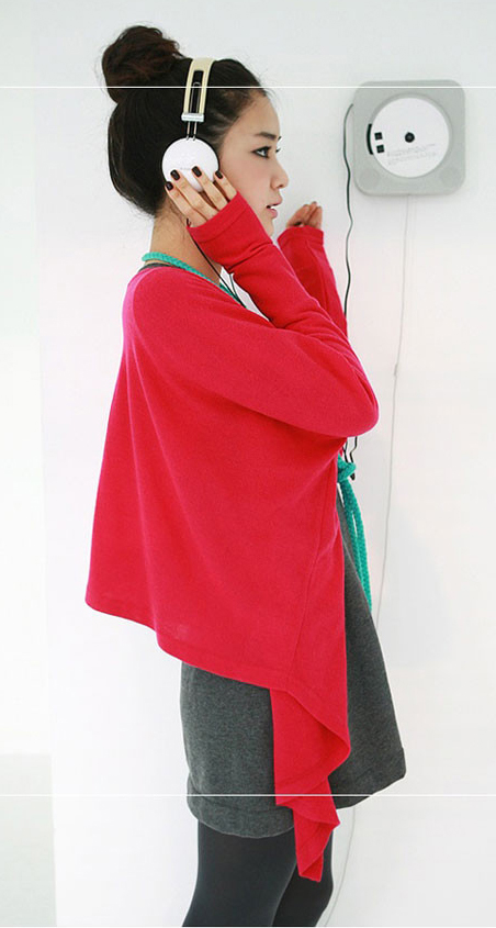 New arrival fashion women's pattern sweater cape outerwear air conditioning shirt all-match thin shirt