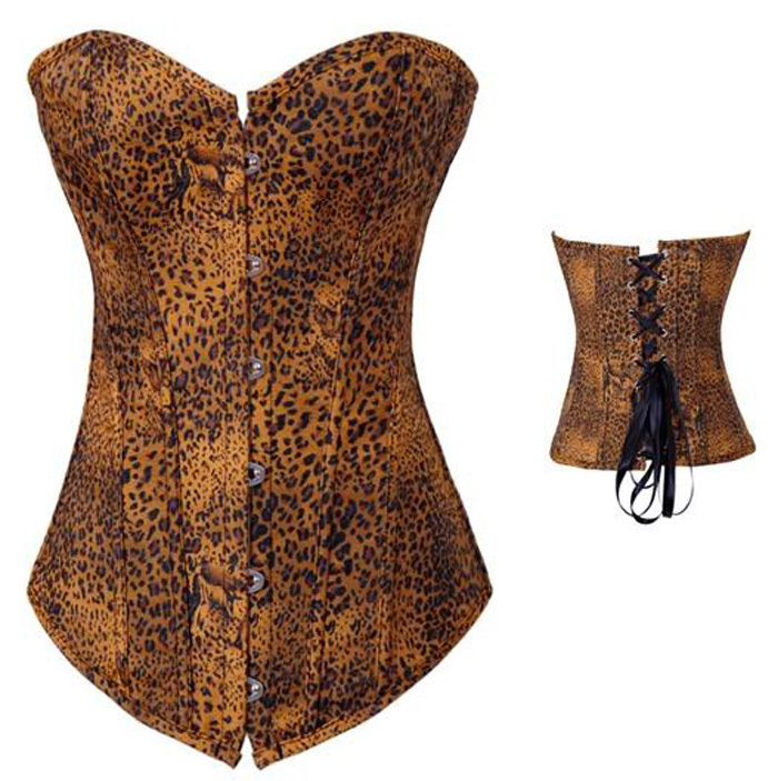 New Arrival Fashion women shaper Satin Corset(overbust) Sexy Lingerie 3286