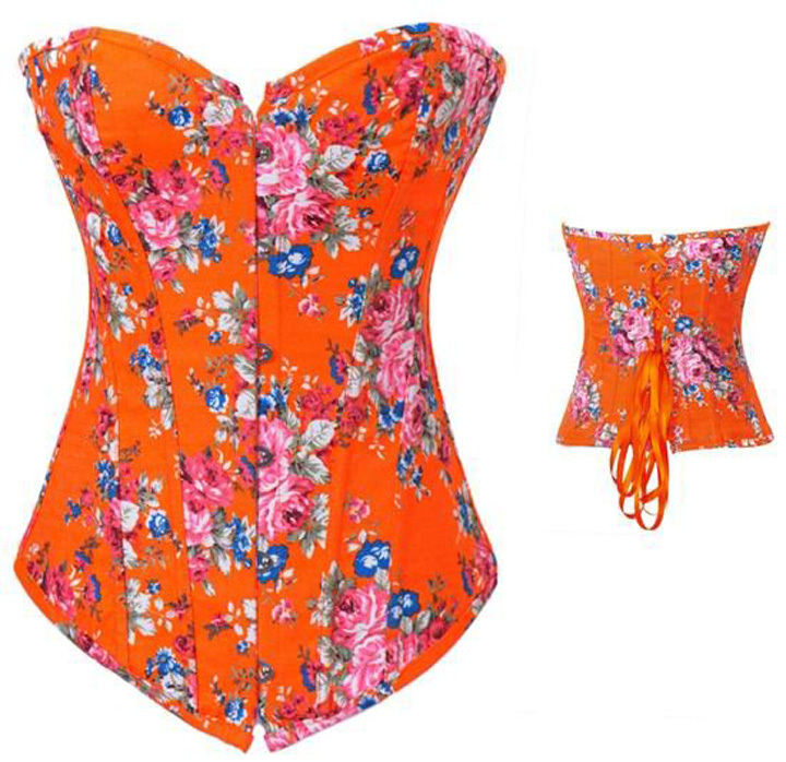 New Arrival Fashion women shaper Satin Corset(overbust) Sexy Lingerie 3289