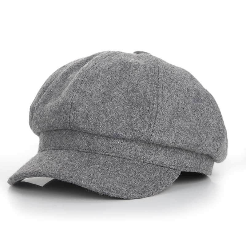 New arrival fashionable casual winter women's millinery newsboy cap badian cap hat cap
