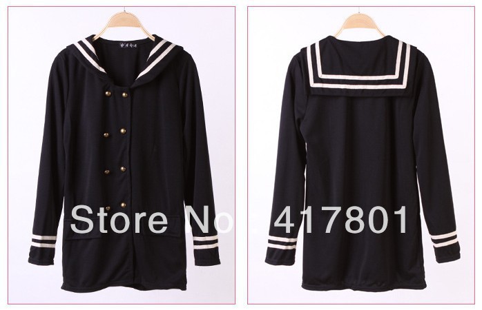 New Arrival free shipping fashion woman's jacket coat clothes black  color free size