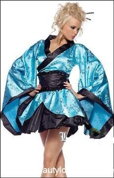 New arrival Free shipping Sexy lingeries robes gown sex underwear leopard nightwear women sleepwear blue KS1278