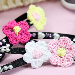 New arrival fresh rustic lovely yarn peach blossom sparkling diamond back cross shoulder strap underwear shoulder strap pectoral