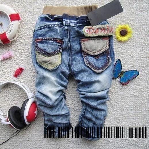 New arrival Girls children kids JEANS pants trousers 100%COTTON COOL Best gifts