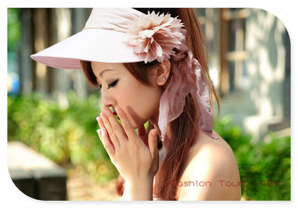 New arrival/Lady Hats/ Women Sun Hats/Cotton/Floral/Spring and Summer/Free Shipping/5pcs/lot/A002