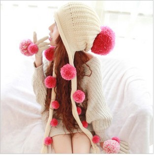 New Arrival lady's Crochet Hat Knot winter hat for lady Hip-Hop Knitted Beanie Hat free shipping with EMS  wholesale