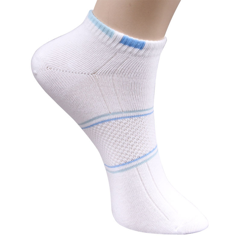 New arrival LANGSHA socks women's mesh breathable casual sock slippers thin combed cotton socks shallow mouth sock