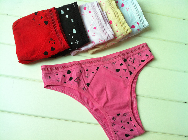 New Arrival Lovely Cartoon Ladies' Panty Women Underware Free Shipping
