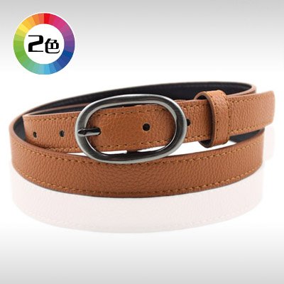 New Arrival PU Leather joker belt for lady sample style thin waistband  free shipping wholesale