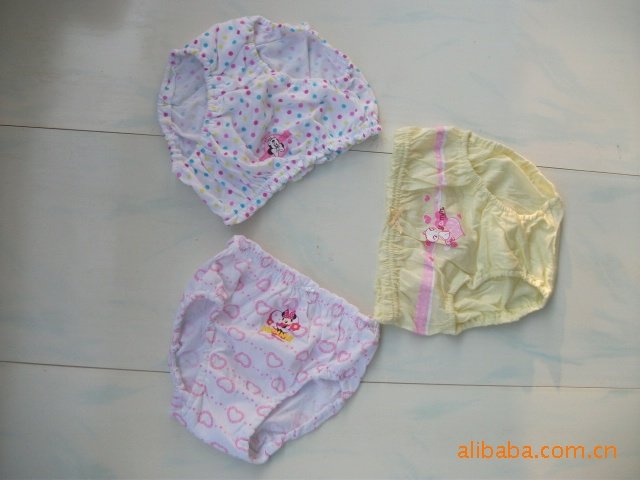 NEW Arrival quality Baby girl cute soft training underwear Toddler Potty cartoon summer underwear pants briefs 50pcs/lot